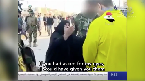 alittleheartandruh:yafatimah:A bereaved Shi`i mother confronts the ISIS bomber responsible for her s