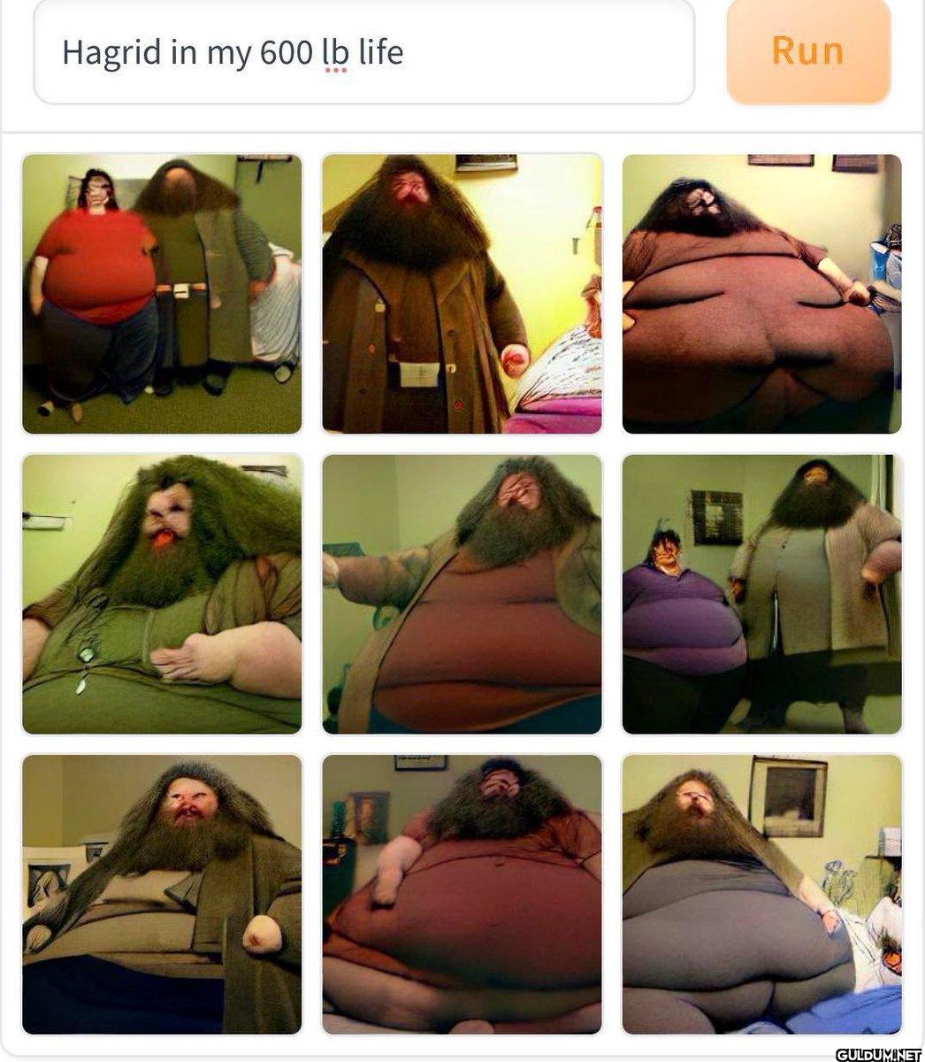 Hagrid in my 600 lb life...