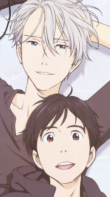 itsclowreedsfault:  ✩ Viktuuri Wallpapers (540x960) ✩- Pastel version requested by anonymous.- Please like/reblog if you download them.