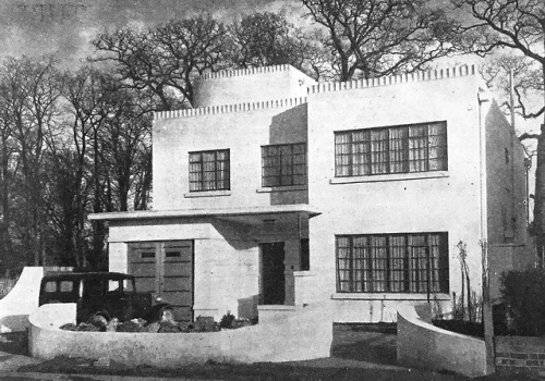 modernism-in-metroland: 2 Rose Garden Close, Canons Park (1934) by P.G. Freeman A Guide to Modern
