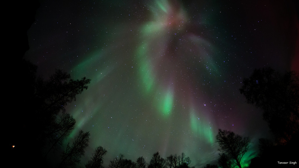 just&ndash;space:  Coronal Aurora at Tromso Norway js