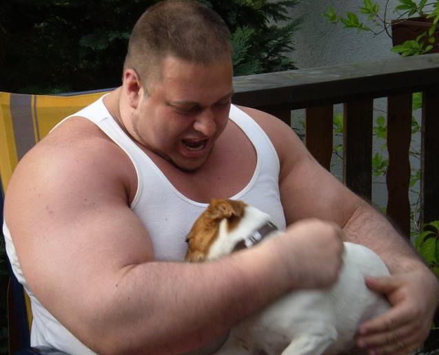 I&rsquo;ll hold him and pet him and squeeze him!