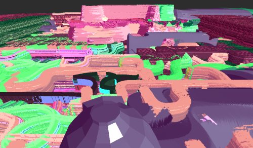 Some lovely unexpected glitches in Strangers/Unity3D~