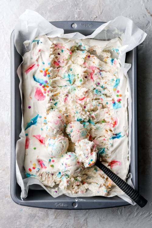 Cotton Candy Ice Cream (Two Ways)