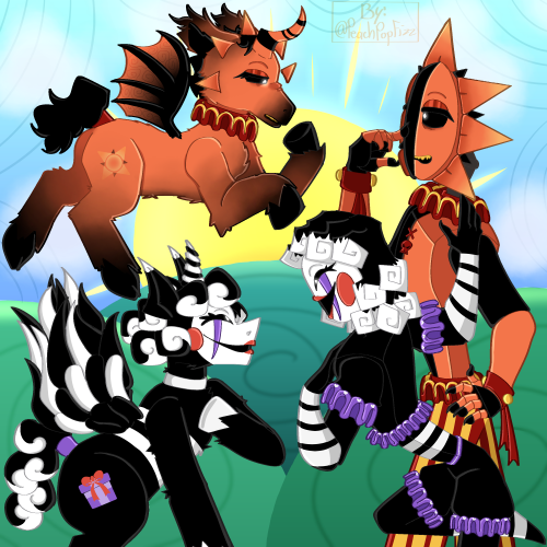 In The Discord, This Weeks SOTW Was To Make Puppet And Eclipse Visit P Much Any Dimension, So. Woe, Mlp