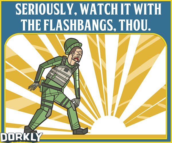 dorkly:  The 10 Commandments of FPS Multiplayer (part 2) ☀ ☀ ☀ [Read part
