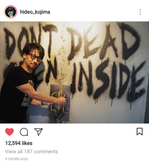 aviculor - foosili - Hideo Kojima is the kind of person where I...