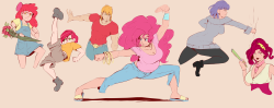 Sunnysundown:  Unicorns And Pegasi Are Overrated Have Some Fighting Humanized Earth