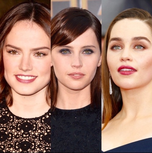 mylenegf:the women who auditioned for star wars vs. the ones who were cast