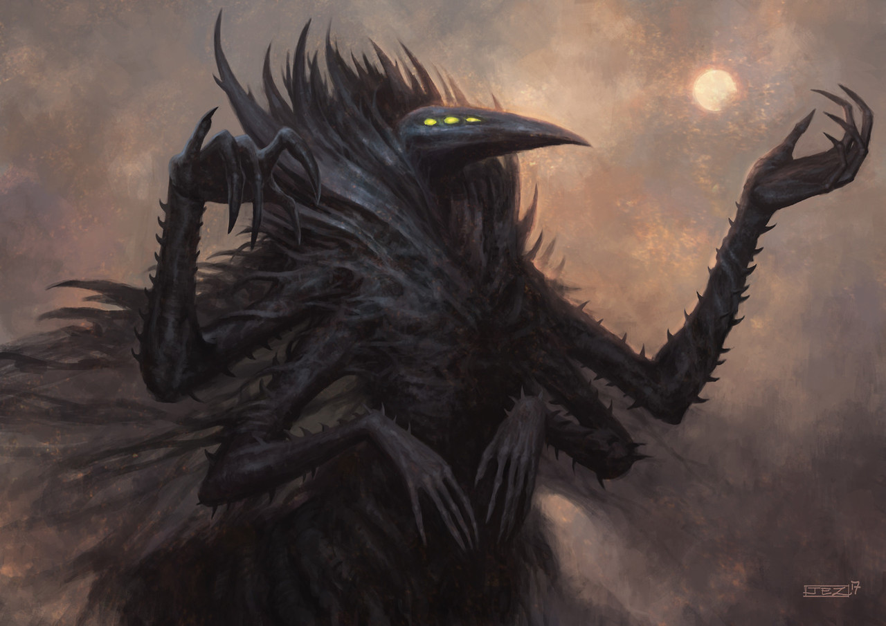 morbidfantasy21:  The great spirit of the night – fantasy concept by Bastien Jez