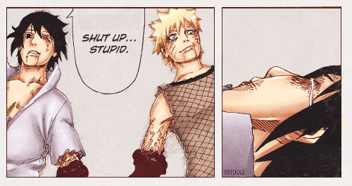 seiikas:When I saw you suffer, I would feel pain too.I HAVE BEEN GAY NARUTO TRASH FOR NINE YEARS AND