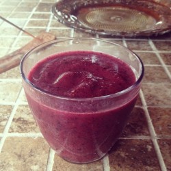 #Smoothie Time #Cherrys #Blueberries #Strawberries #Acai Berry Juice And #Pomegranate