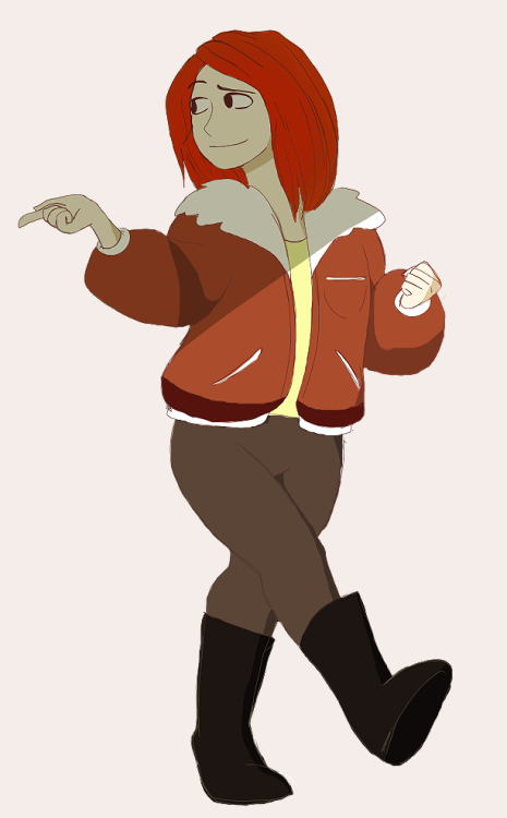 mysterycatt:Made some fanart of Skye from Land Above by charlesoberonn