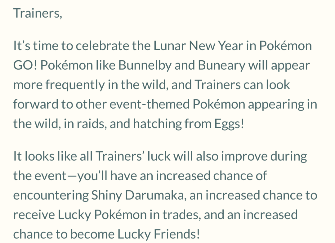 Look ahead to upcoming Pokémon and events to celebrate the new