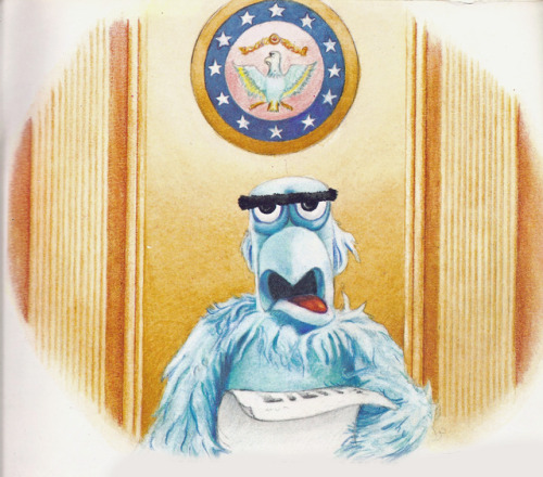 Three random scans from my old, most sensational, inspirational, muppetational The Muppet Show Book 