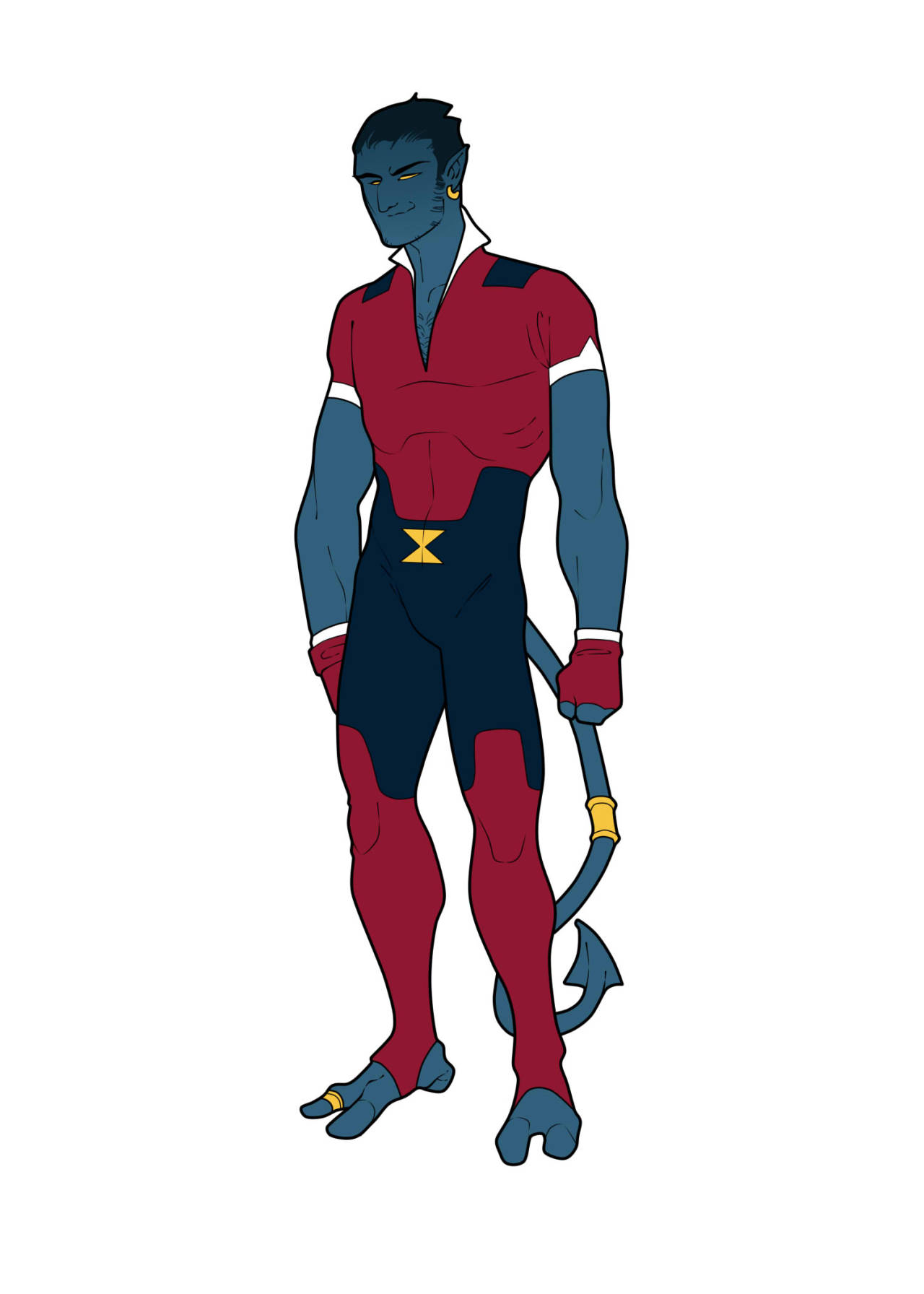 snibbits:  melovecomics:  - NIGHTCRAWLER - Another redesign,this time, everyone’s