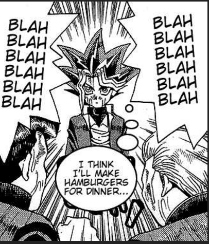 ryoubakvra:okay this is my favorite panel from the original yugioh manga