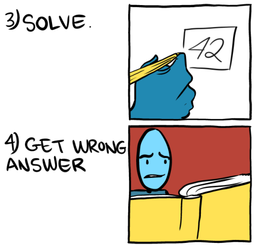 holograhams:  flutiebear:  fractal-eclipse:  lacossa:  astronomerinprogress: How to Solve a Physics Problem  *Cries for a million years because it’s so true*  behold: my college experience in a single comic  SOMEONE PUT IT INTO WORDS 