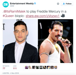 coffeebisexual:  rami malek saved 2016 