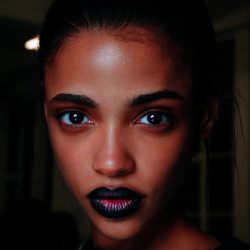 versacegods:Aya Jones @ Giles Fall 2015