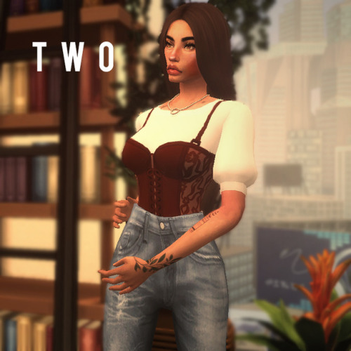 peachiglosss: R O S I E - P O S E SPose Pack contains:* Four poses, three standing up and one sittin