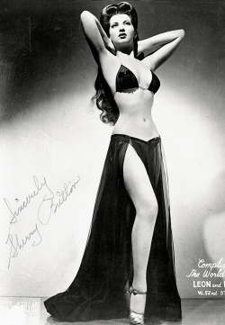vintagegal:  Burlesque dancer Sherry Britton