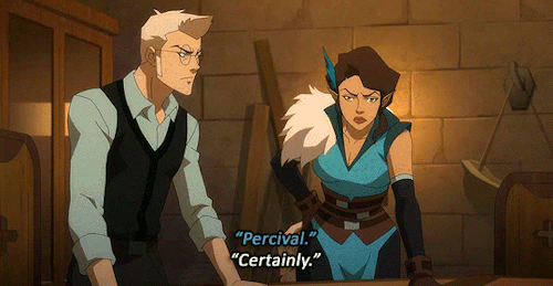 Perc'ahlia In 1x04 Shadows At The Gates