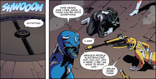 Ouch, Poor KittyMighty Morphin Power Rangers #21