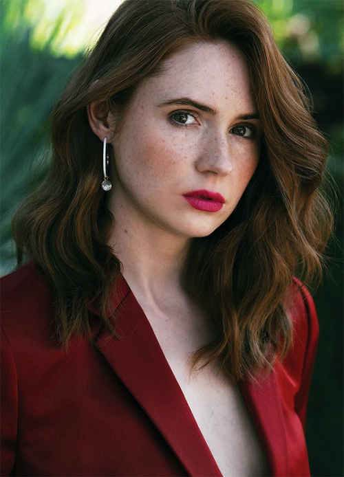 richardmadens: Karen Gillan  for The Laterals || Fall 2019 photographed by Brian Higbee.