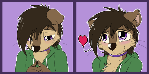 punk-pegasus: Ozzy, an otter of many expressions Get the Telegram pack here  Cuuuute >w< And that last one tho~ ;3
