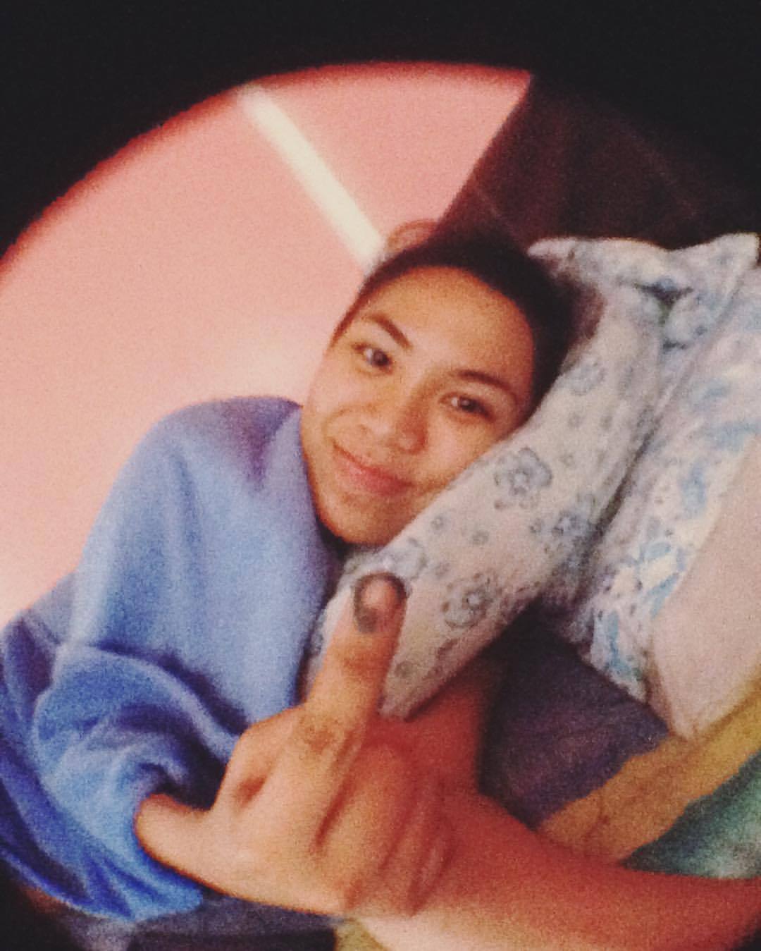 Sick but exercised my right to vote. #miriamismypresident