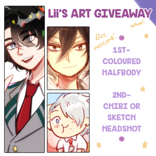 reblog to enter ~ends 6th September~! it’s been a whole year since my last giveaway, once again I’ll