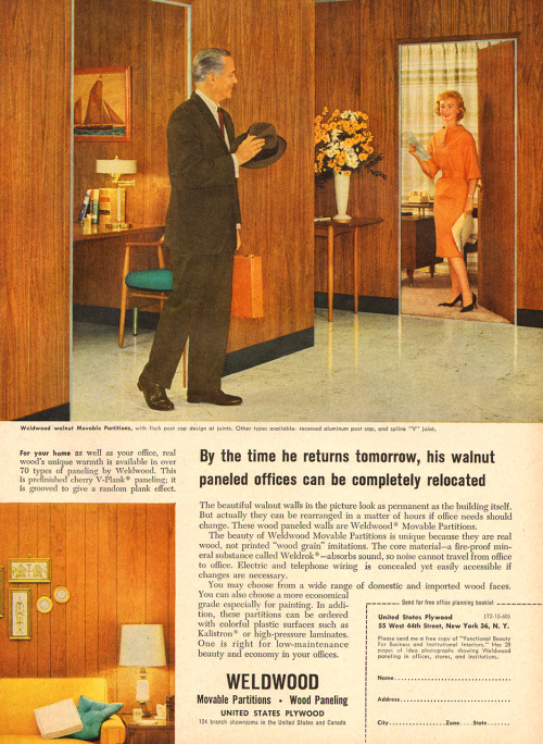 Weldwood Paneling - 1960