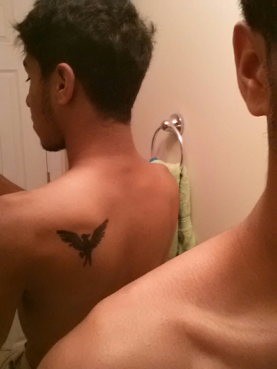 ghostdumps:First tattoo.