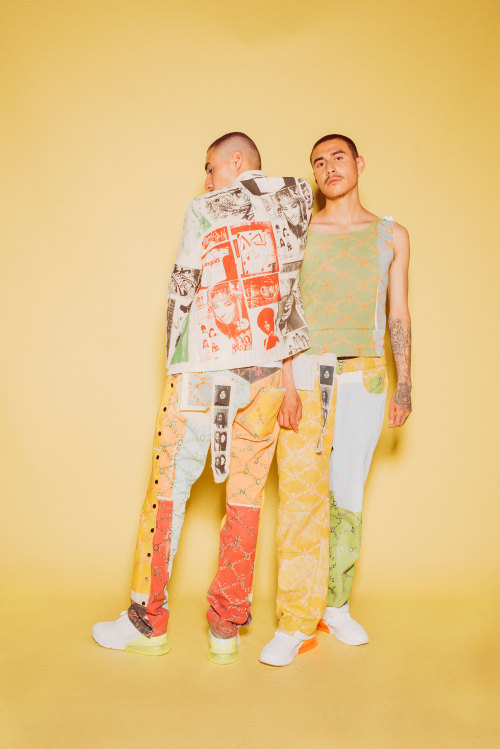 Todd Cole photographed the collection by LA-based fashion collective No Sesso in collaboration with 