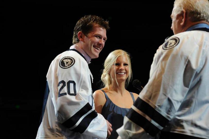 Wives and Girlfriends of NHL players — Ryan & Becky Suter