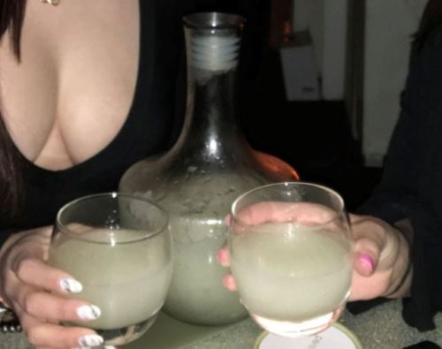 dutch-gokkungirls: swaggtown862: Cum junky loves drinking large amouts of defrosted cum That’s