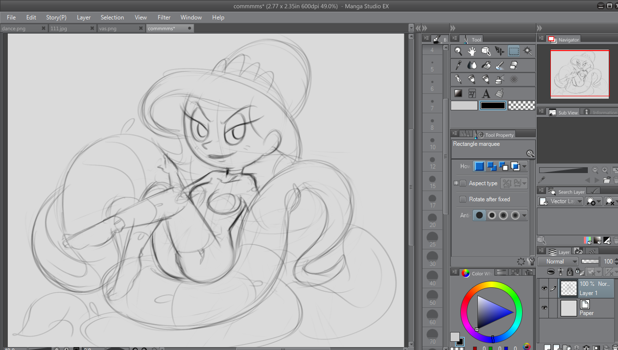 ninoeros:  Working on a new commission. Kinda late but I might finish it this month.