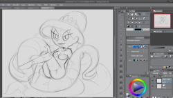 Ninoeros:  Working On A New Commission. Kinda Late But I Might Finish It This Month.