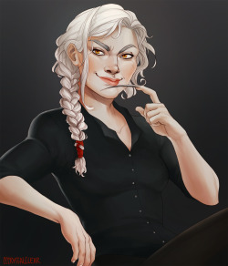 cccrystalclear:  Manon Blackbeak for a witchy october 