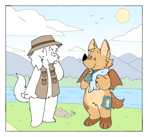 A Bird And A Fish...?!