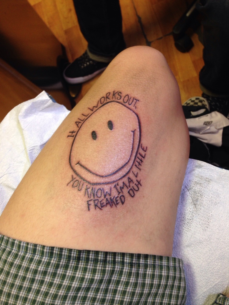 poserfag:  I got a talking heads tattoo today lmao