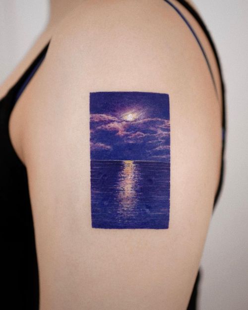 ig: 0chicken.tattoo landscape;portrait;sea;sky