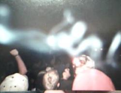 Paranormaldaily:  Ghost Picture Of A Spirit Of Someone At A Rock Concert. Rock On!!!