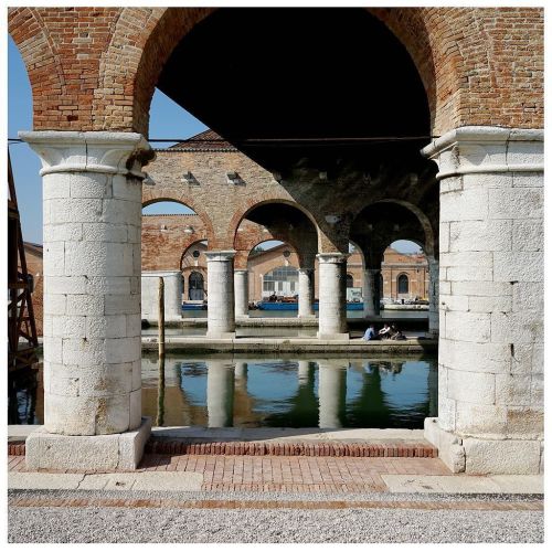 &ldquo;* Venice @labiennale takeover by @neumarc. The view over the Canal at the Arsenale, my fi