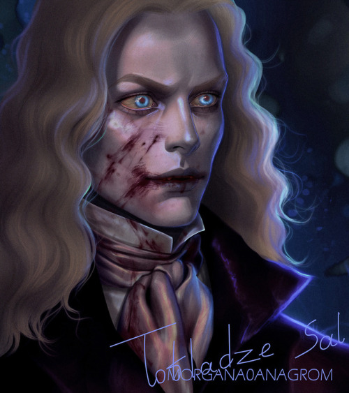 morgana0anagrom:  Posting both Lestat and Louis from Interview with the Vampire by @annericeauthor h