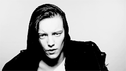 hotncolds:  &ldquo;I have too much imagination to be just one gender&rdquo; - Erika Linder. 