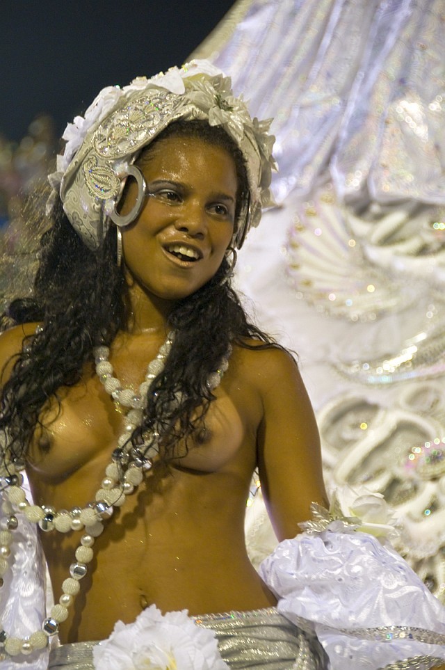 Brazilian carnival girl.