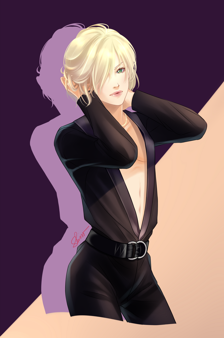 rainlikestars:Yuri Plisetsky x Saint Laurent Fall/Winter 2017Oh, Otabek. We know.Find