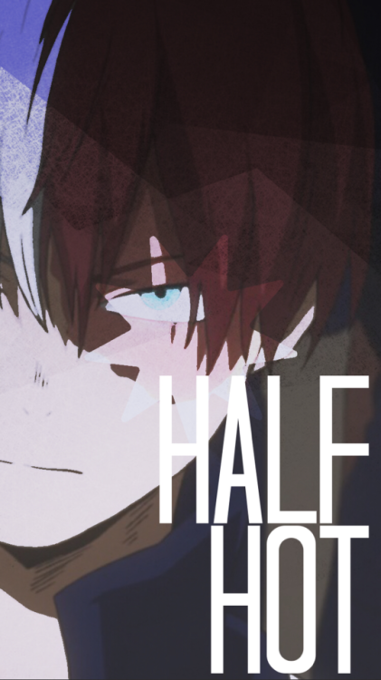 mad-as-the-march-hare: Because I really like matching wallpapers for some reason and Todoroki is per